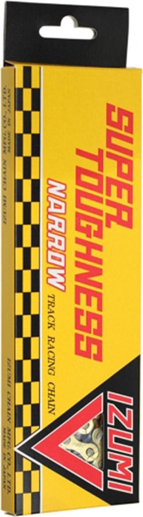 Izumi Kette V Super Toughness Narrow Track FixedGear BMX 1/2x3/32 goldschwarz