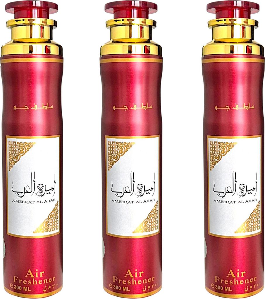 Lattafa Ameerat Al Arab Raumduft Set Lufterfrischer 3x300ml Produktbild 