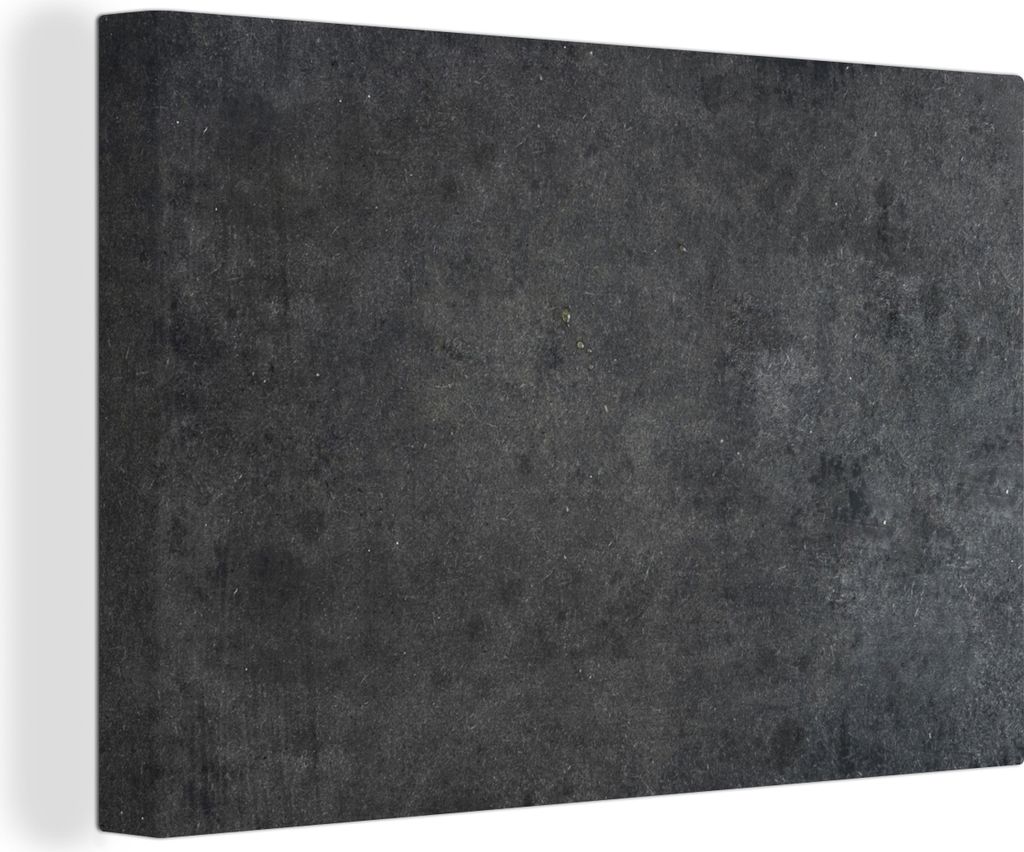 OneMillionCanvasses - Leinwandbilder - 150x100 cm, Industriell - Schiefer - Grau - Strukturiert - Beton, Wandbilder Kunstdruck Wanddekoration - F...