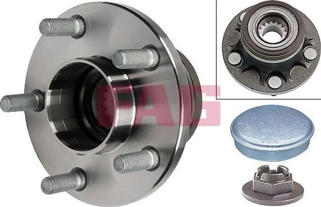 Roulement de roue pour Tourneo et Transit - Kit complet FAG 713678890