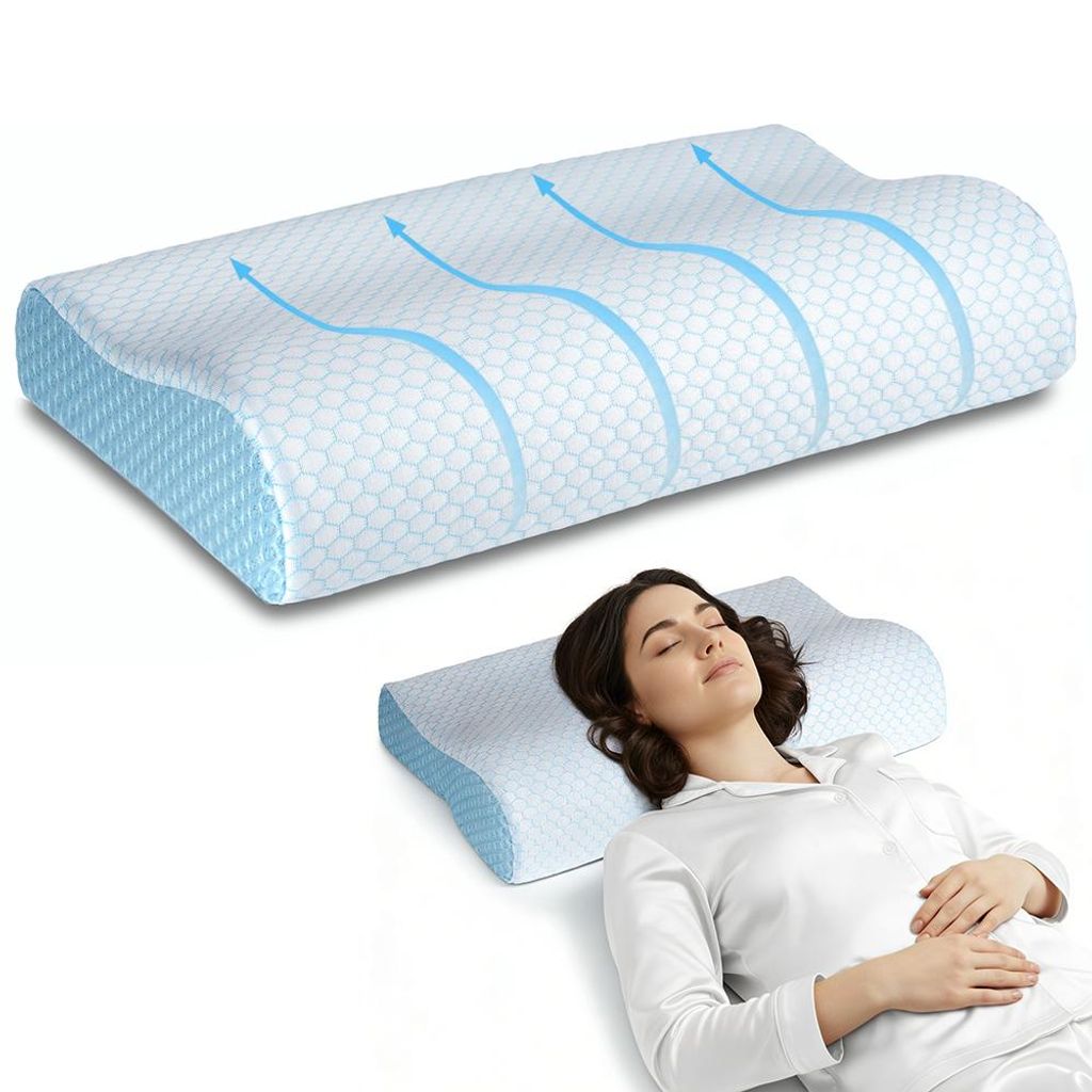 Orthopädisches Nackenkissen, Ergonomisches Kissen aus Produktbild 
