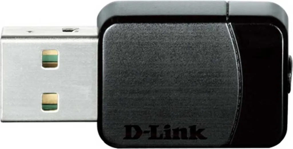 Adattatore di rete CA D-Link Mini AC580 USB 2.0 - nero