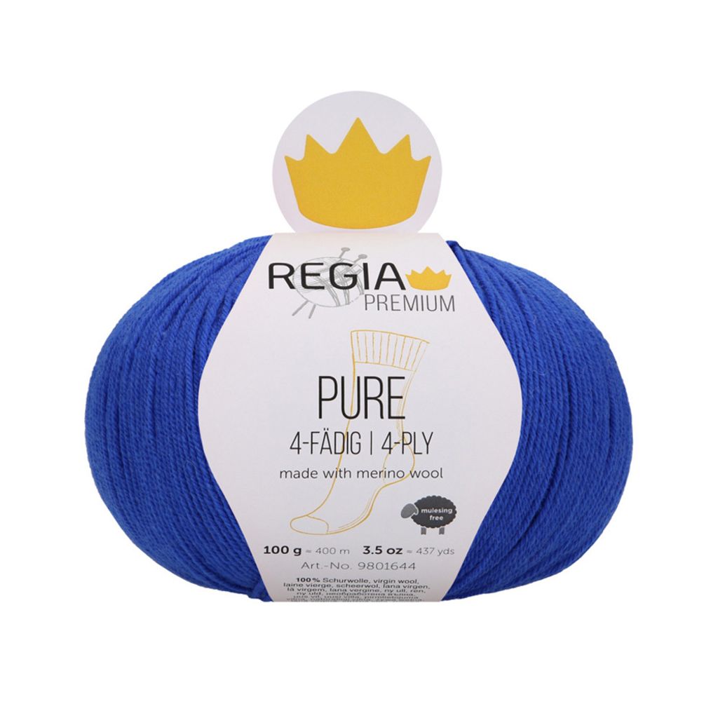 Regia Premium Pure 00053 Bluebird Strickgarn