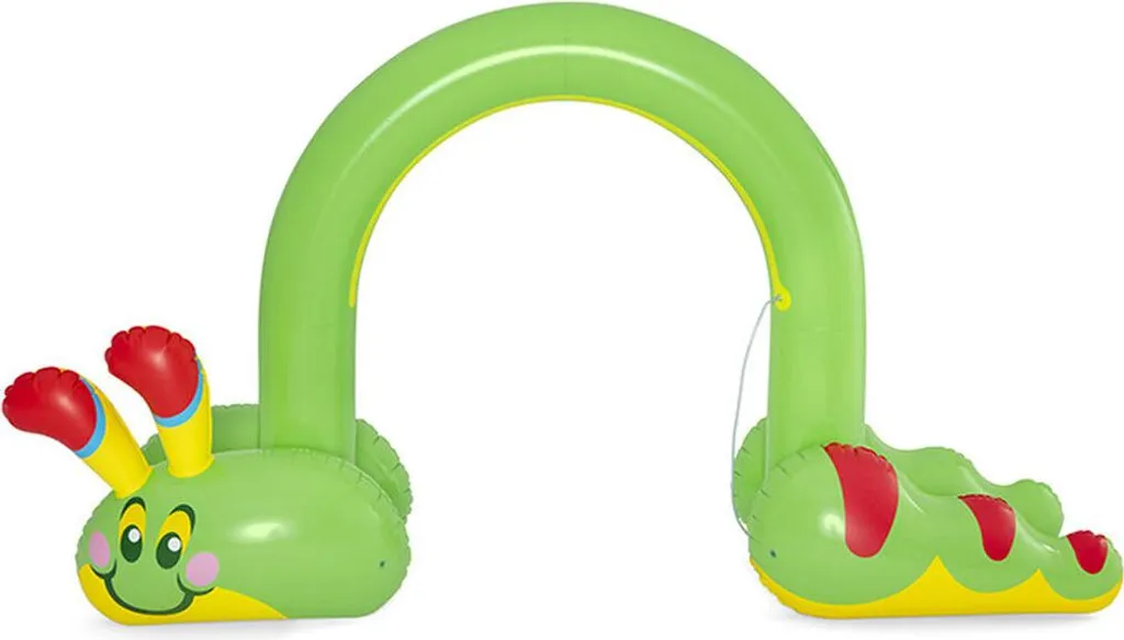 Asperseur Jumbo Ver 338 cm avec Jets d'Eau Intégrés pour Enfants