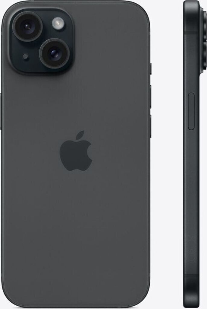 Apple iPhone 15 128 GB schwarz Produktbild 6