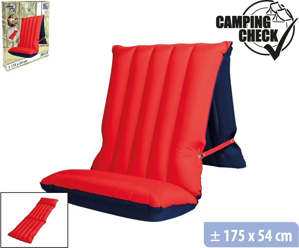 Fauteuil convertible et couchette gonflable bicolore 78032 multi-usage