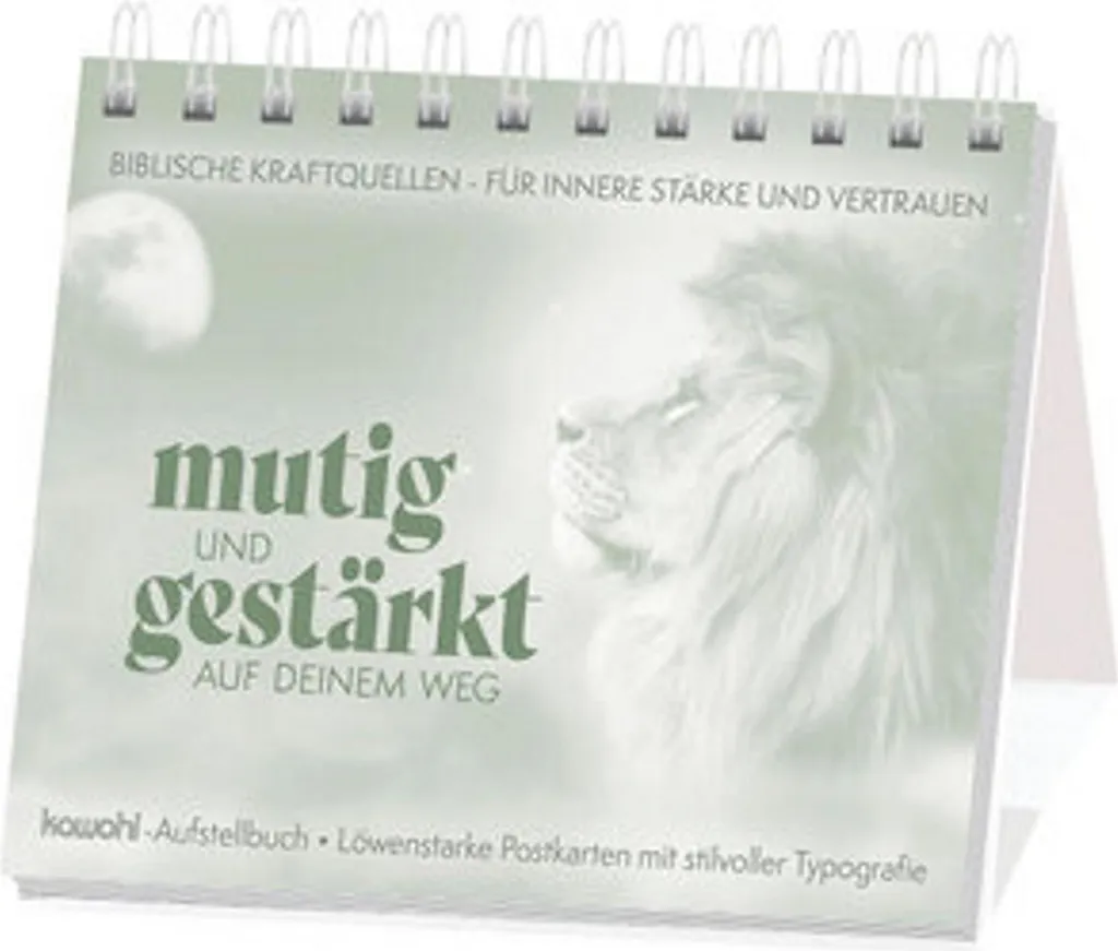 Guide inspirant Mutig und gestärkt auf deinem Weg avec reliure souple
