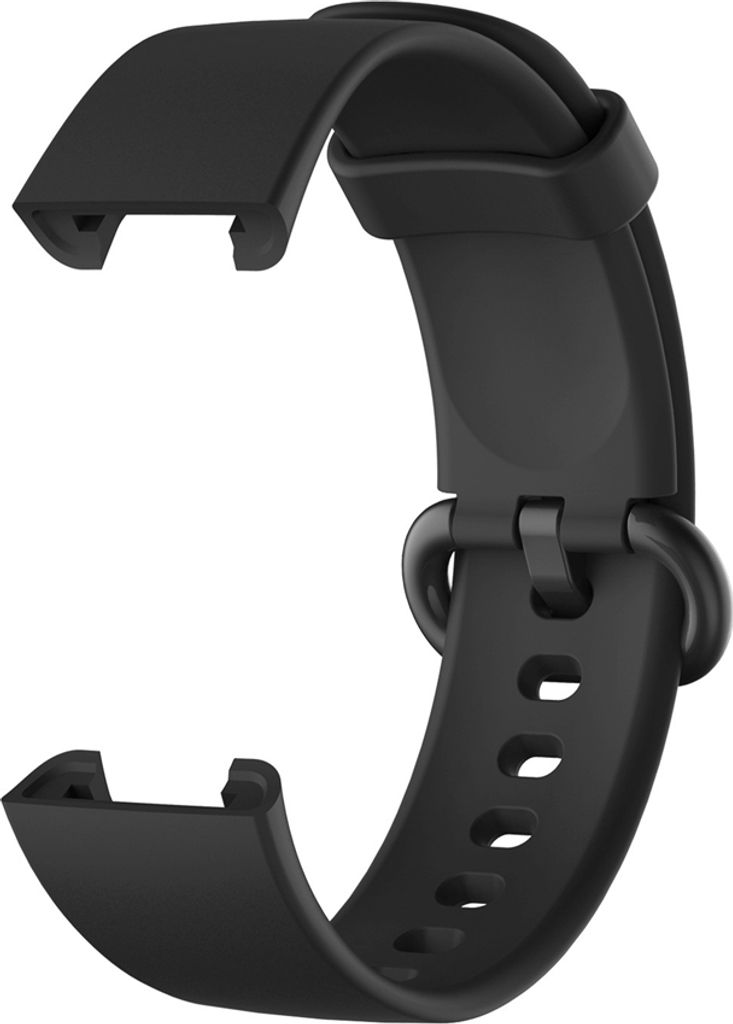Silikon Armband Für Xiaomi Mi Watch Lite / Redmi Watch Ersatz Sport Uhrenarmband Schwarz