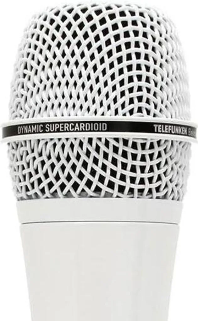 Microphone dynamique Telefunken M80 Blanc - Performance et Fidélité - 3