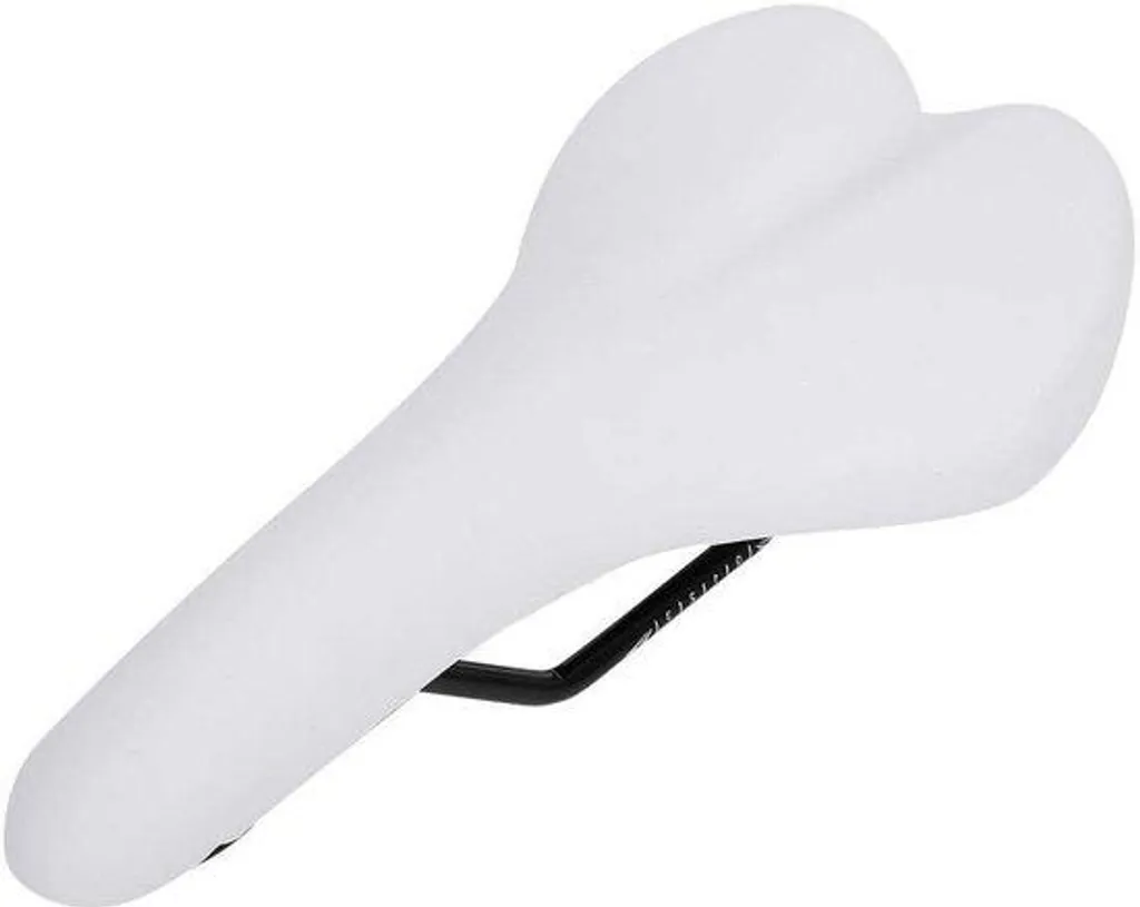 Selle de VTT ergonomique en polyuréthane avec rembourrage moelleux noir
