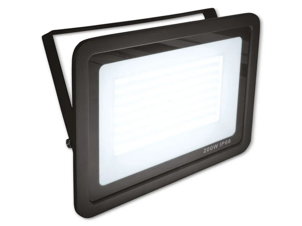 Éclairage de Façade LED Eurolite IP65 Projecteur SMD 200W Blanc Froid