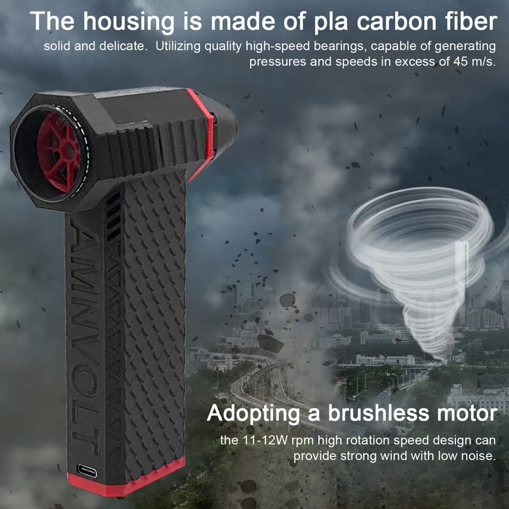 Mini ventilateur de jet à air comprimé pour clavier et électronique