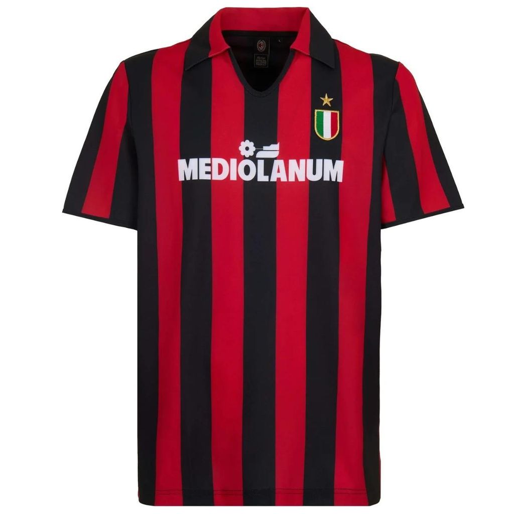 AC Mailand Retro-Fußballtrikot 1988 - S