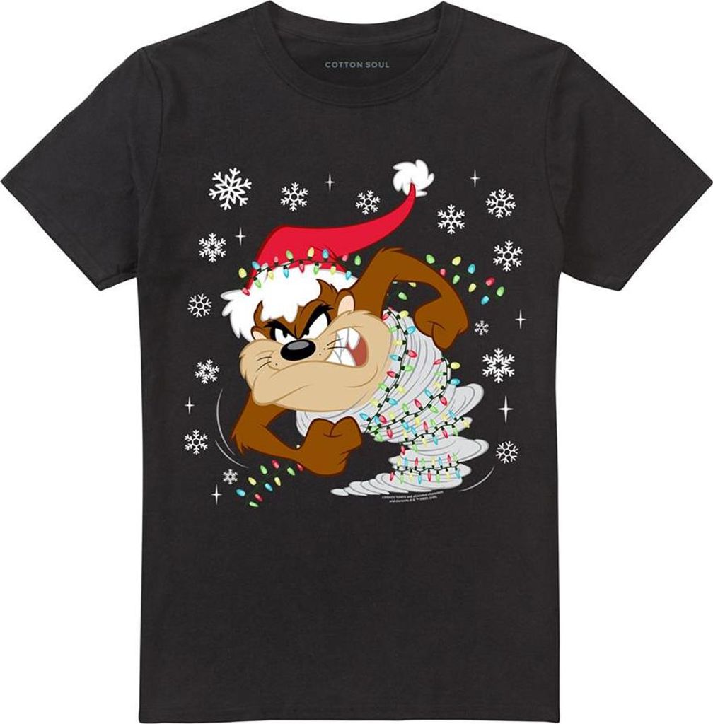 Looney Tunes - T-Shirt für Herren/Damen Uni TV26547 (XXL) (Schwarz)