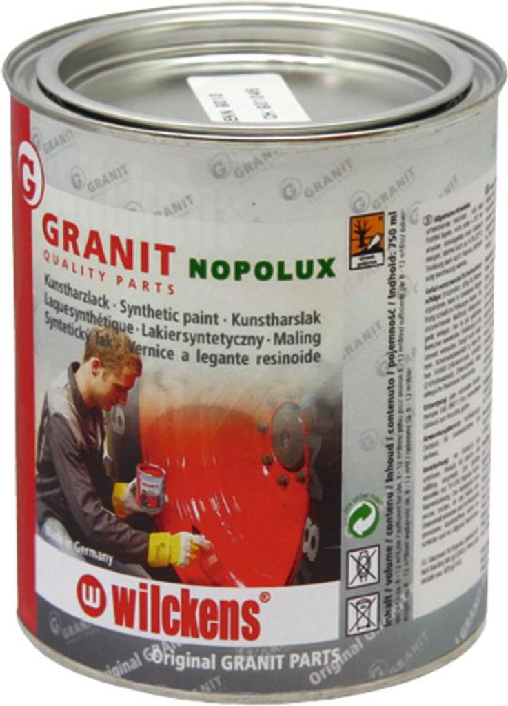 Maislackfarbe RAL 1006 NOPOLUX WILCKENS GRANIT 2,5 l Dose