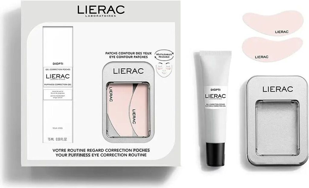Lierac Diopti Routine Gel Corrector for Bags 15ml Set 2 Pieces