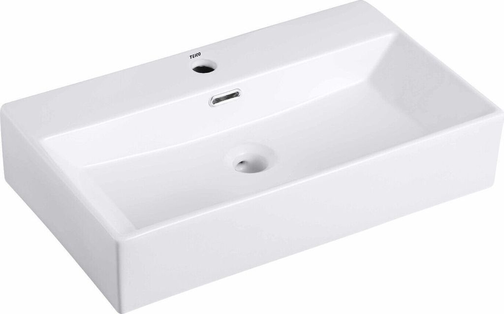 TEICO Keramik Bad Waschtisch 70cm Waschbecken Waschschale Produktbild 