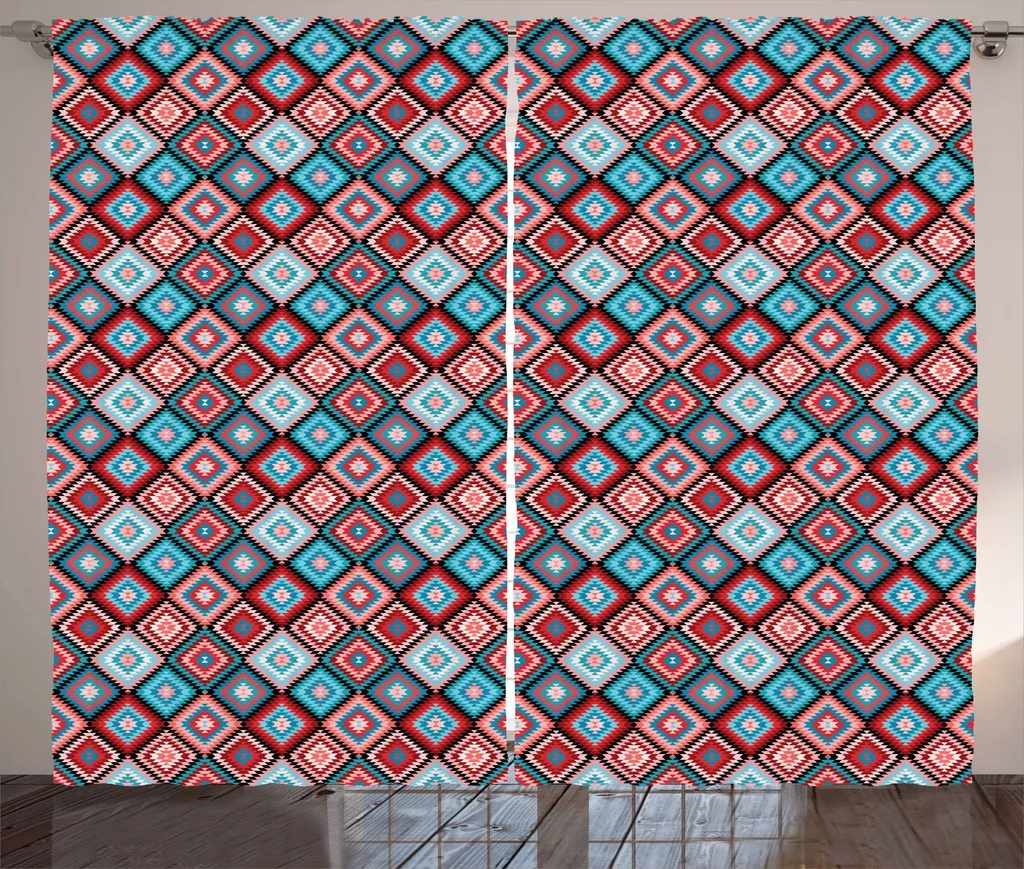 Tenda Lavabile ABAKUHAUS Azteca Rustica 280x175 Multicolore