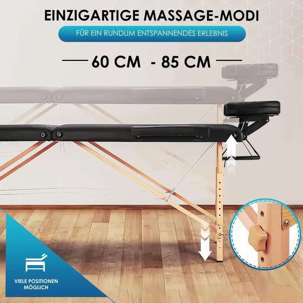Table de massage pour kinésithérapie et relaxation profonde chez soi - 6