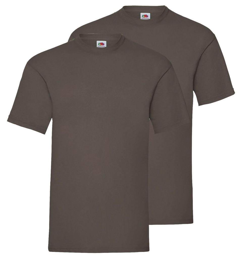 2er Pack Fruit of the Loom Valueweight T-Shirt + GRATIS Produktbild 