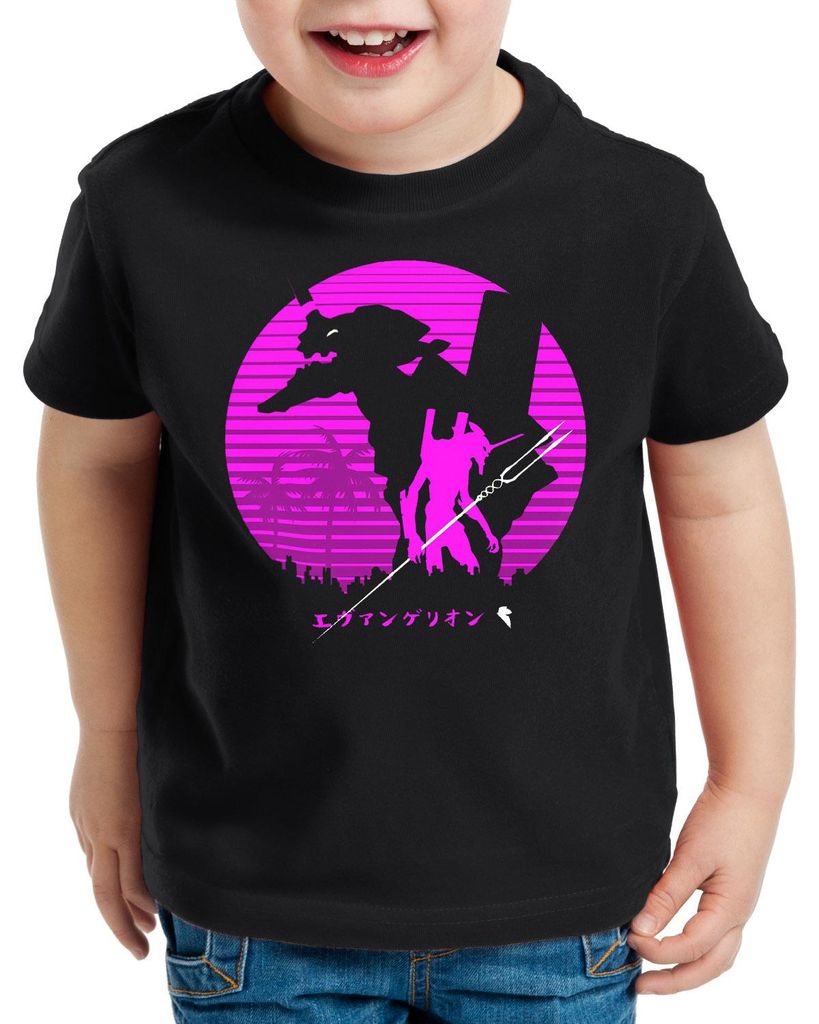 style3 Retro Eva 2 T-Shirt für Kinder