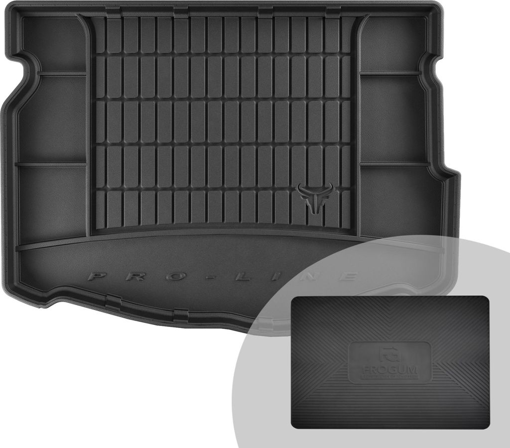 FROGUM ProLine 3D Gummimatte Exklusive Auto Kofferraummatte Kofferraumwanne für Renault Scenic IV 2016-2022