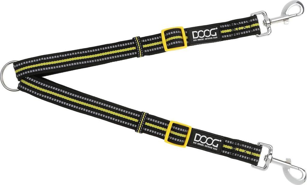 DOOG Koppel Bolt schwarz/gelb