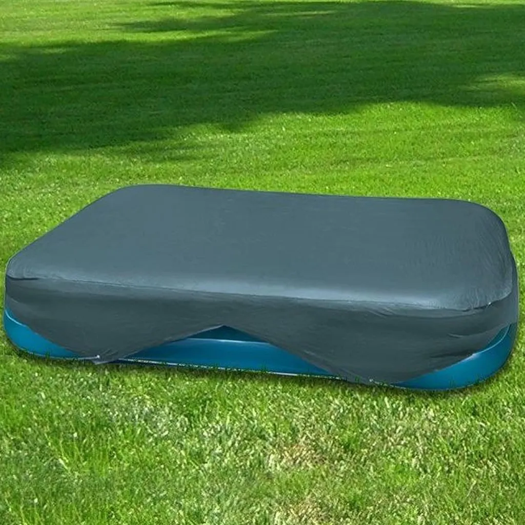 Couverture de Piscine Rectangulaire Intex 305x183 cm avec Rabat 51cm - 4