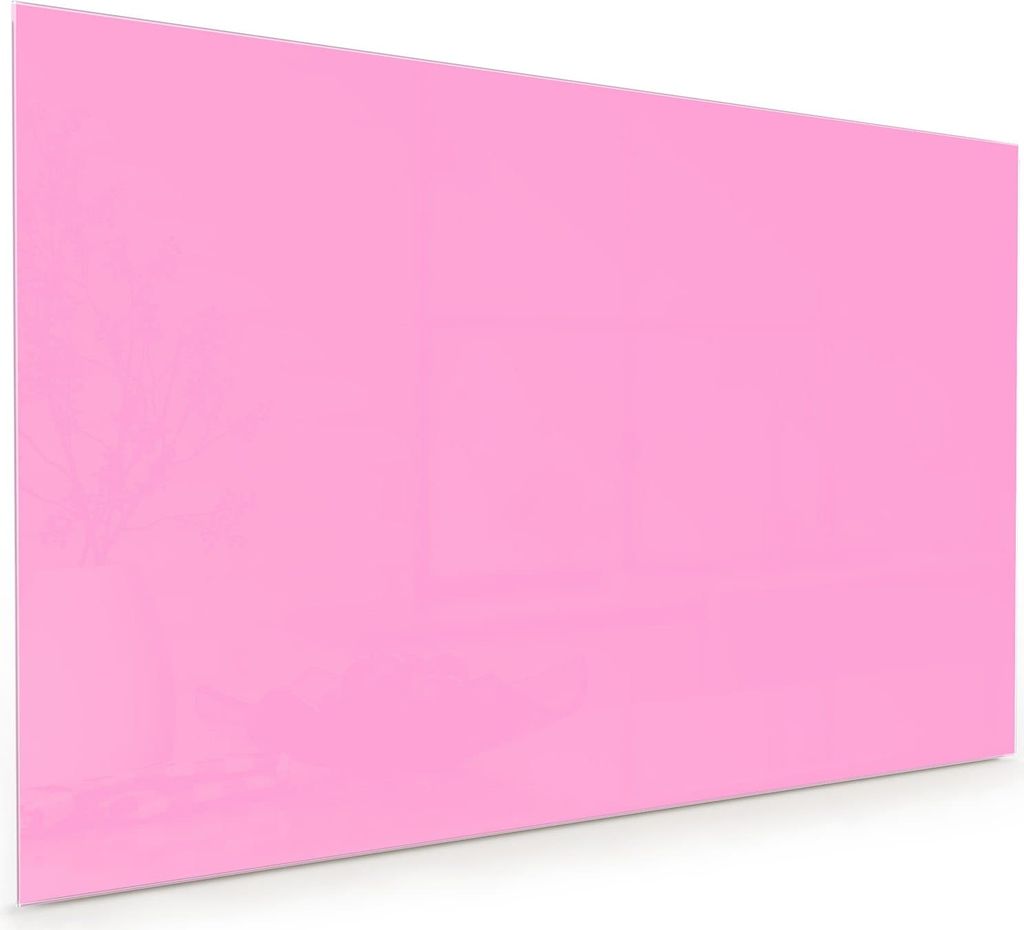 Küchenrückwand Spritzschutz Glas mit Motiv Rosa Hintergrund 40 x 40 cm