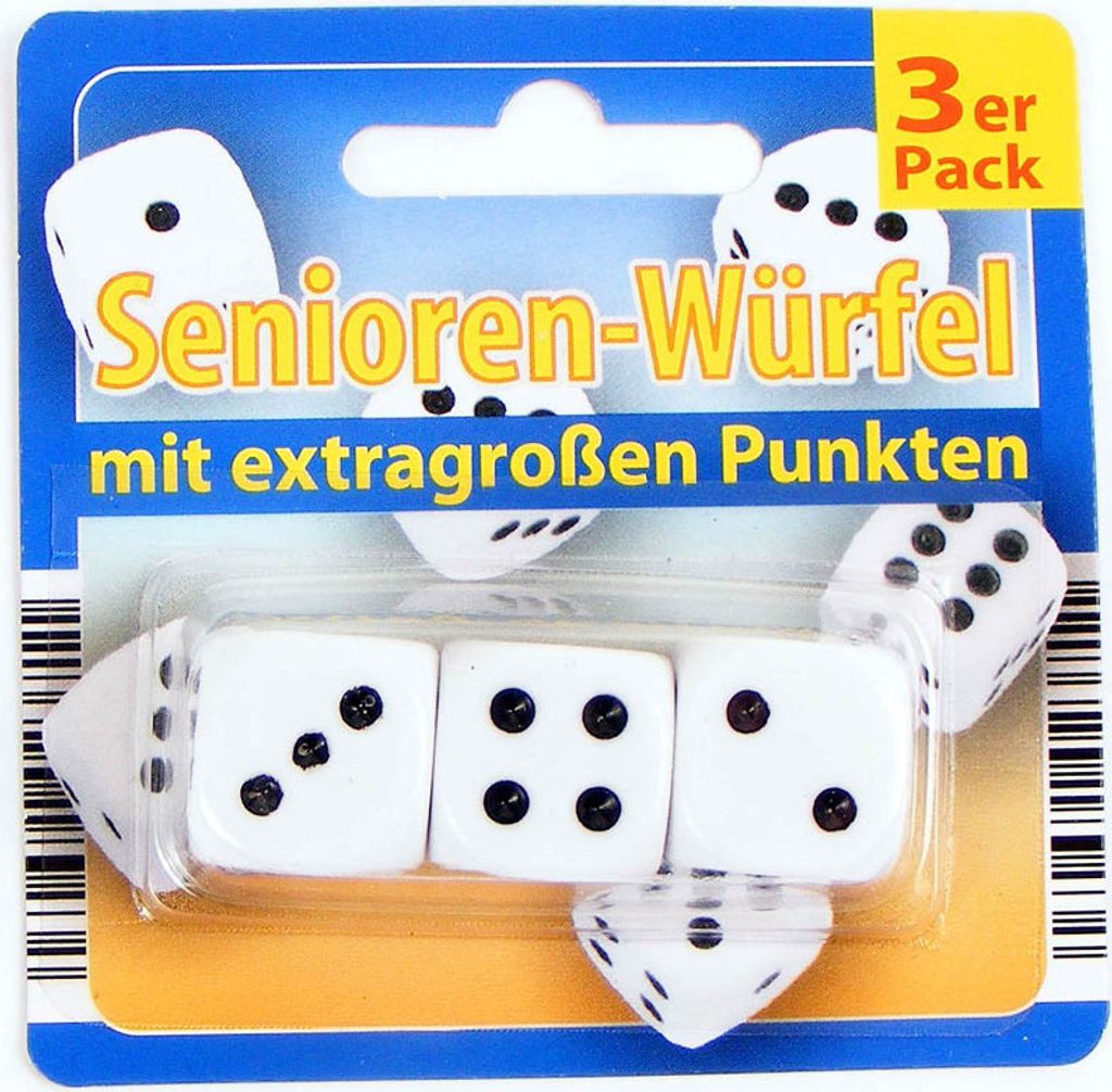 Seniorské kocky, balenie po 3 kusoch Obrázok produktu 