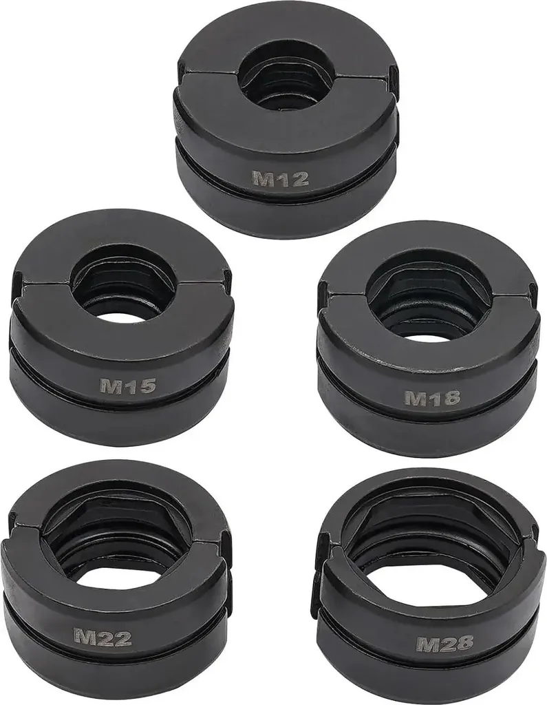 Set Matrici per Rame Profilo M | Acciaio 40Cr | 12/15/18/22/28 mm