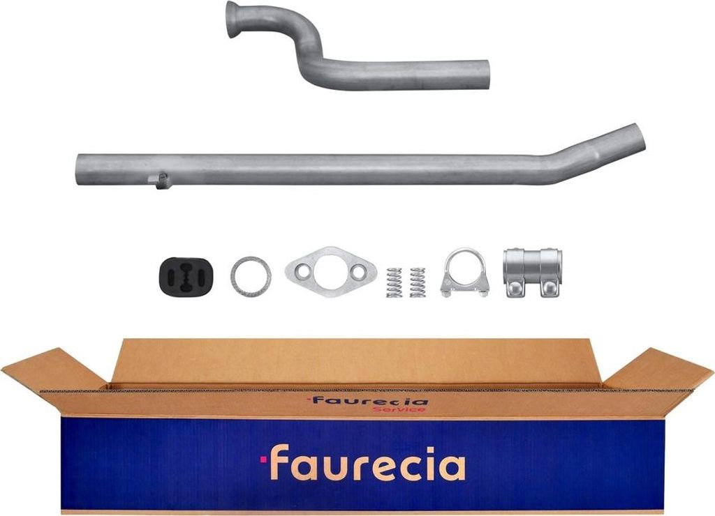 Abgasrohr Mitte FAURECIA Aftermarket-Expertise passend für FIAT PANDA