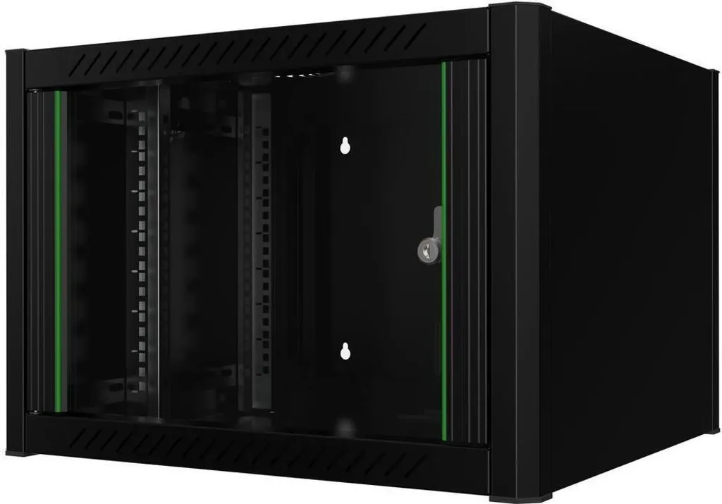 Baie de Brassage Murale 7U Lanview Rack 19" L600 P560mm RWM07U56BL