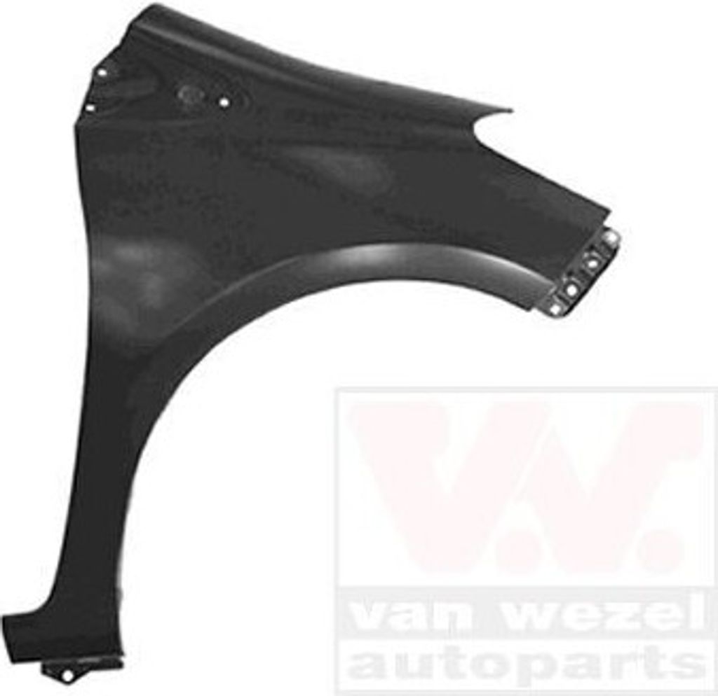 VAN WEZEL 5437656 Kotflügel Vorne Rechts für TOYOTA Yaris Schrägheck (P13) Yaris III Kastenwagen (XP13)