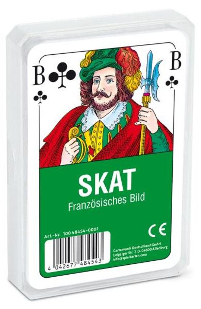 Spielkarten Luxus Französisches Bild 32 Blatt Produktbild 