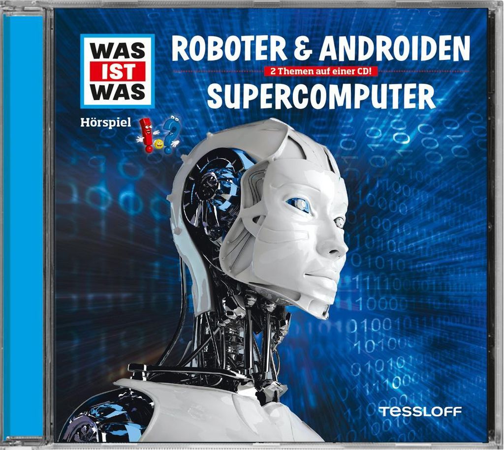 Was ist was Hörspiel-CD: Roboter & Androiden/ Supercomputer Produktbild 
