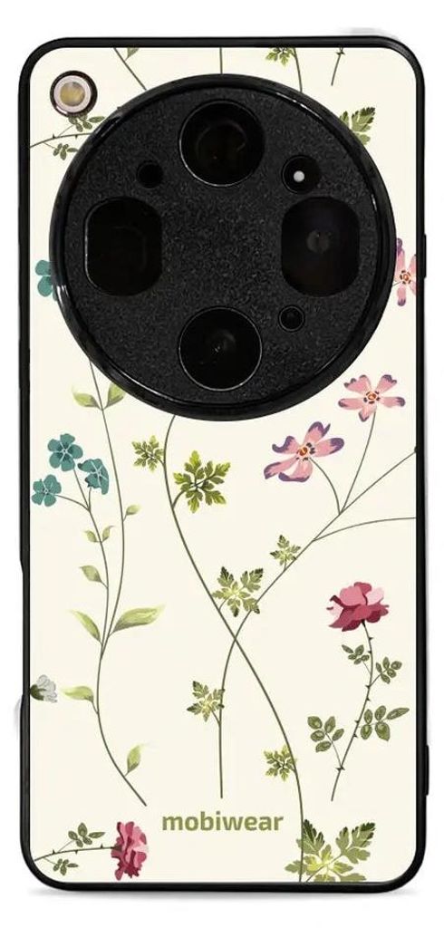 Handyhülle für Oppo Find X9 Ultra, Mobiwear Glossy Case, Idyllische Blüte
