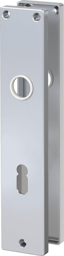 BASI - ZT-Langschildpaar - Alu F1 - Buntbart-Lochung - 7423-0101