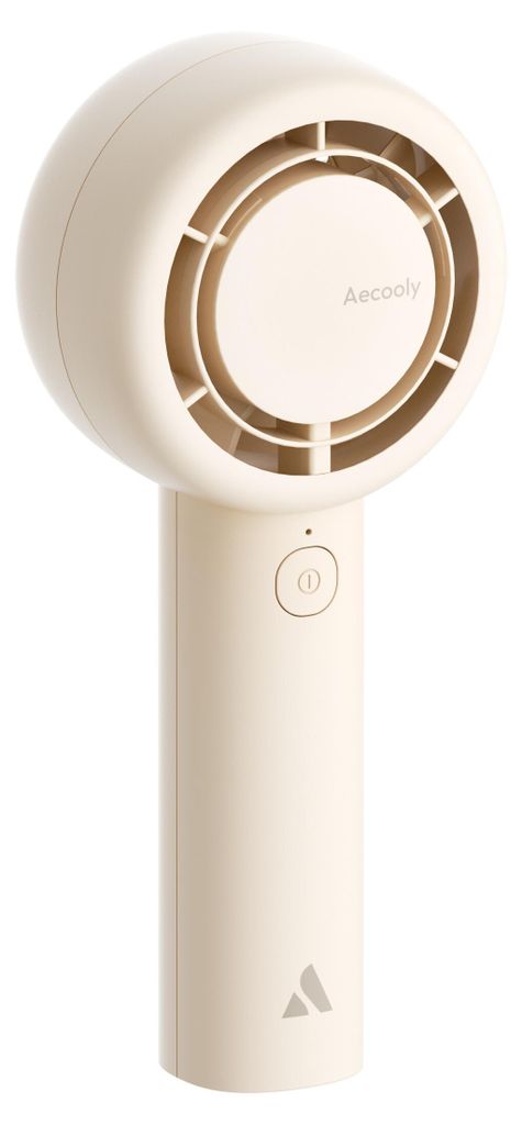 Aecooly Halo 01 draagbare ventilator, 3000 mAh, beige Productafbeelding 