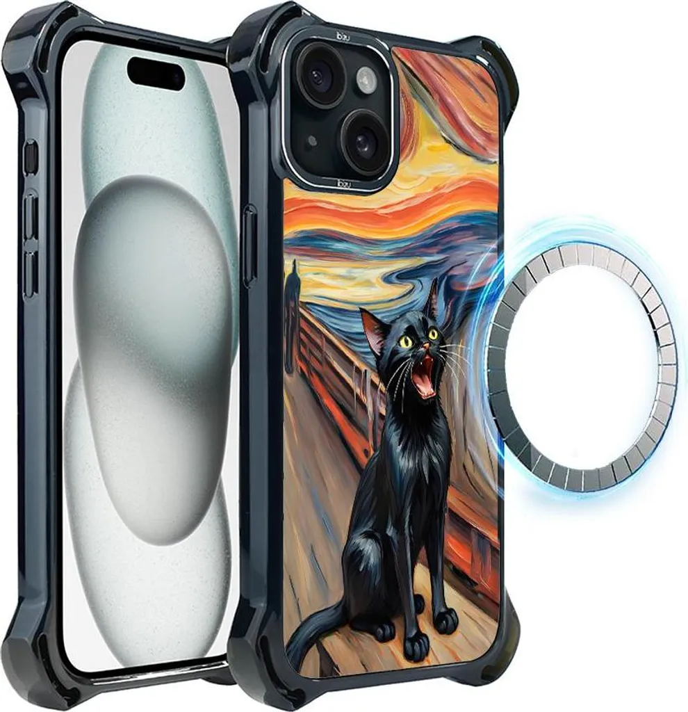 Protection iPhone 15 Plus MagSafe DropGuard Ultra avec Design Artistique