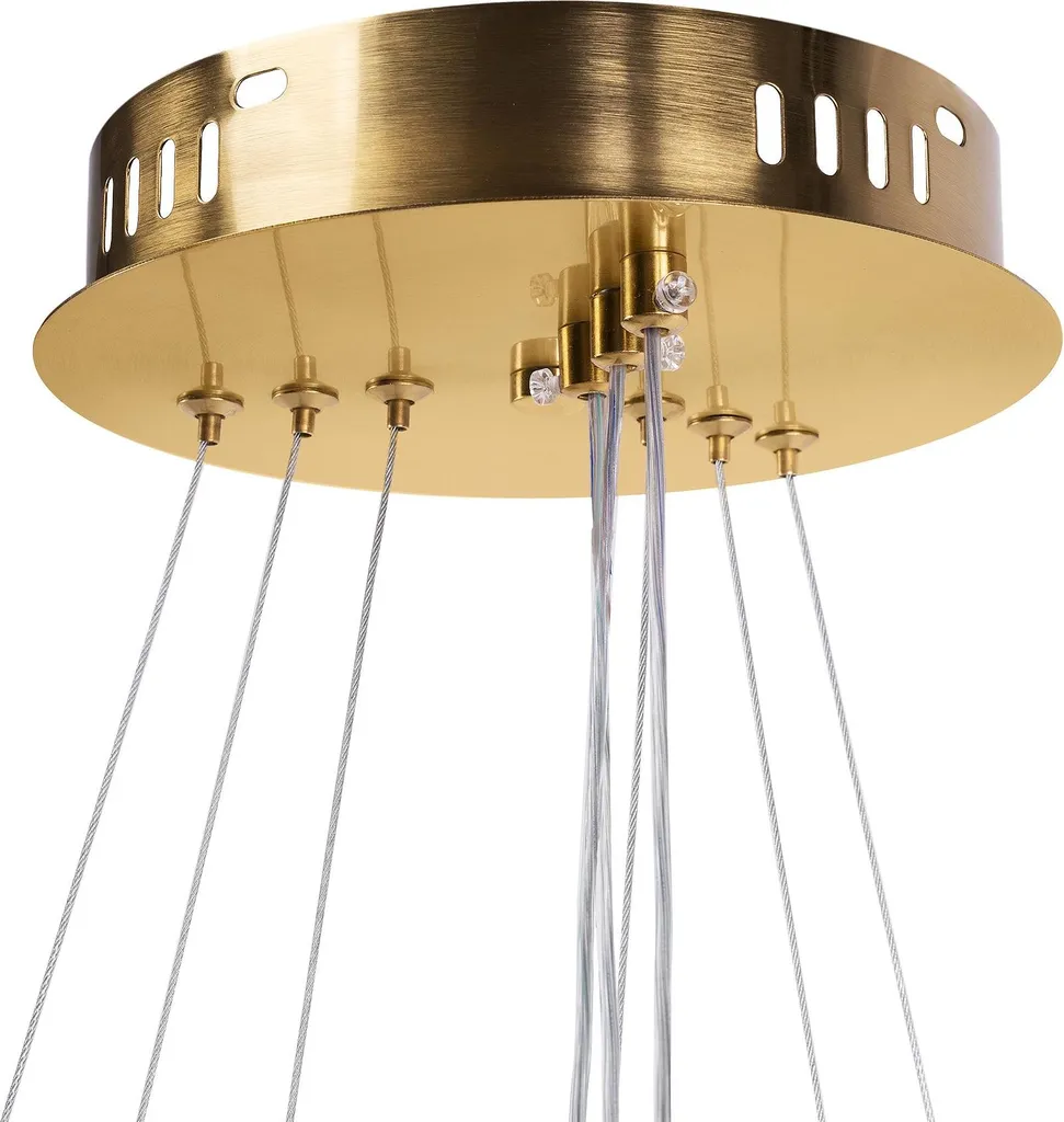 Suspension LED Moderne Or Brossé Toolight G041-3CP pour Salon Design - 6