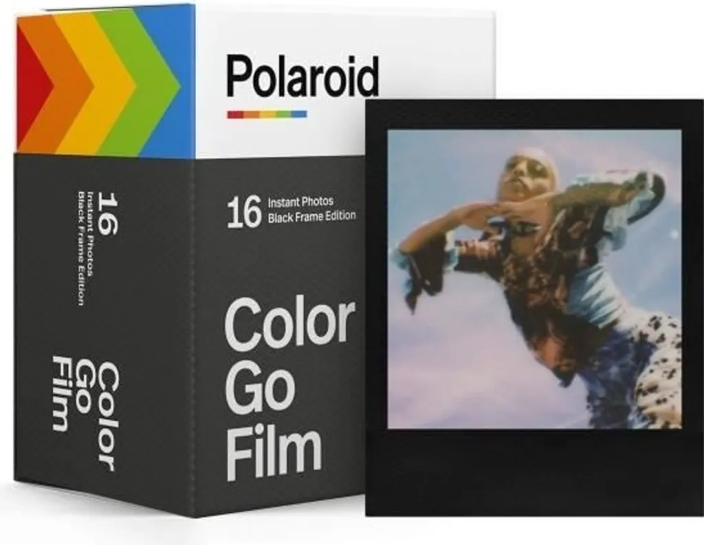 Cattura l'Attimo: Polaroid Go Film 16 Scatti Bordo Nero