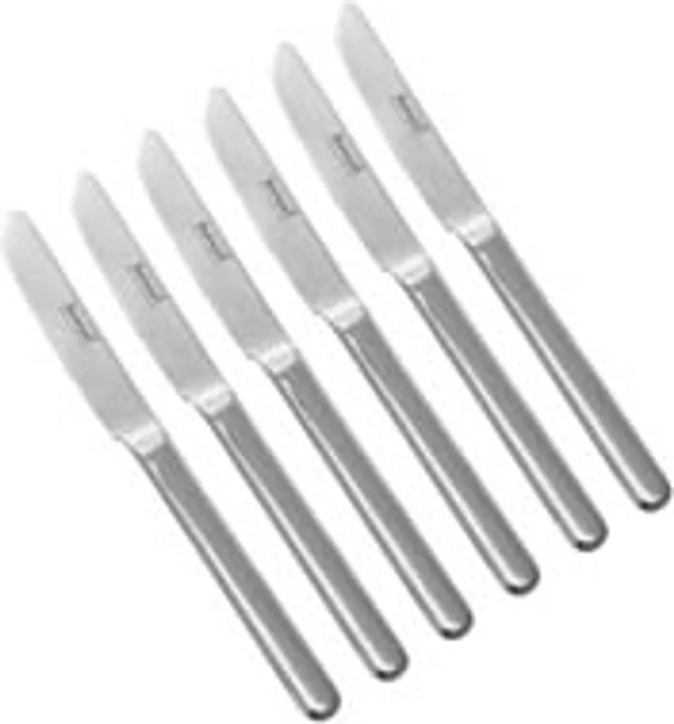 Set 6 Coltelli da Tavola Bettina Esmeyer - Acciaio Inox Lucido 250-006