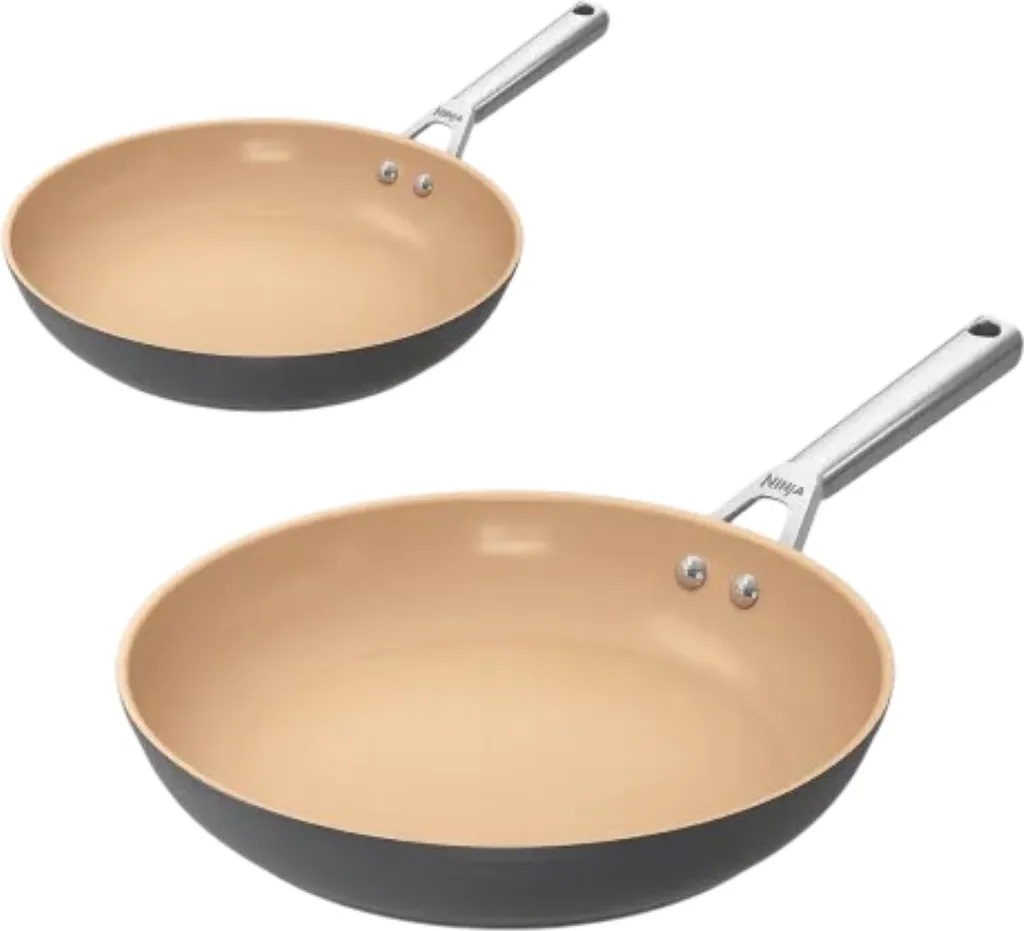 Poêle céramique Ninja 24 et 28cm antiadhésive induction et four