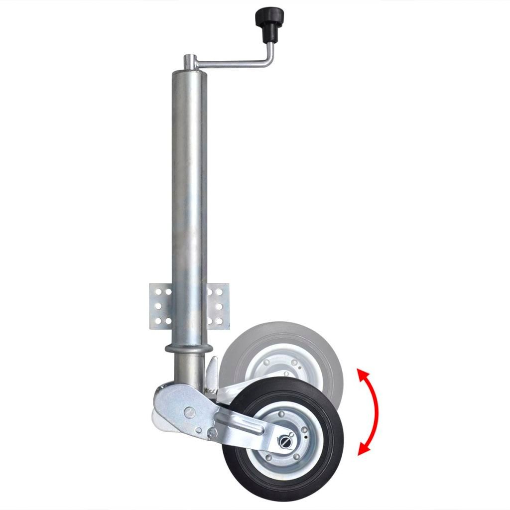 vidaXL 60 mm Schwerlast Stützrad, klappbar Produktbild 