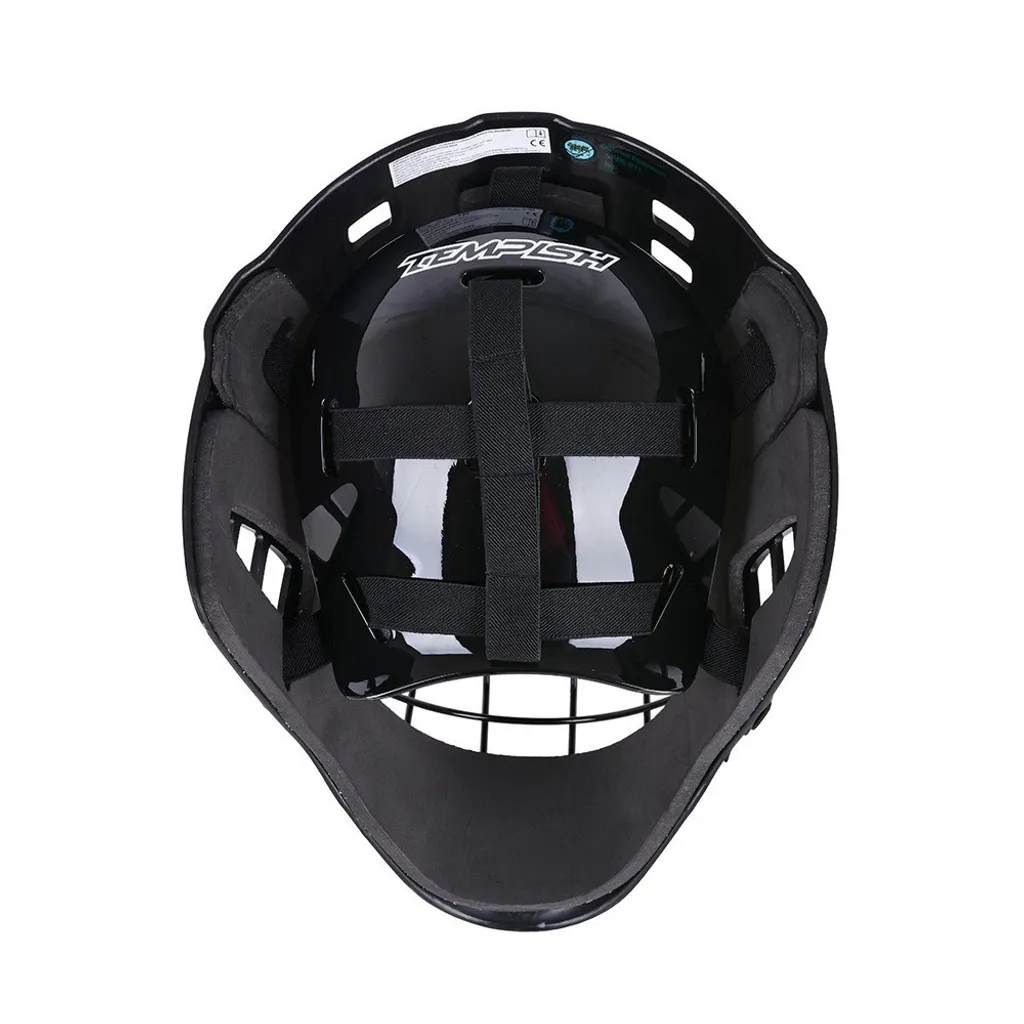 Masque floorball Tempish Hector Jr SR robuste et réglable en noir - 5