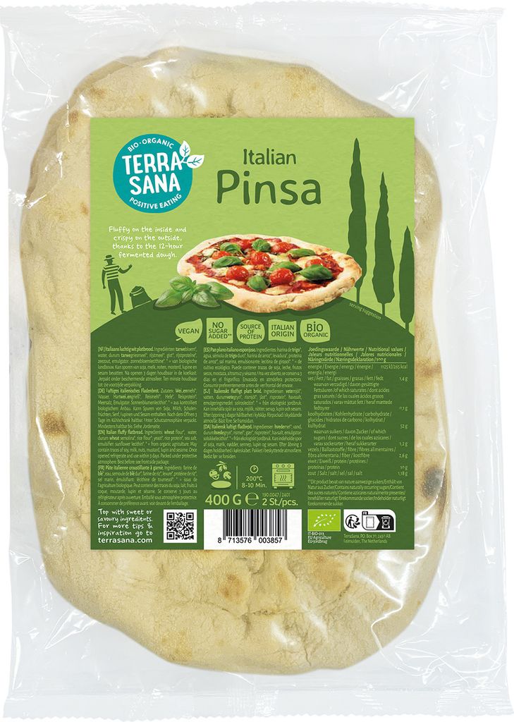 PINSA  400 g – TERRASANA Produktbild 