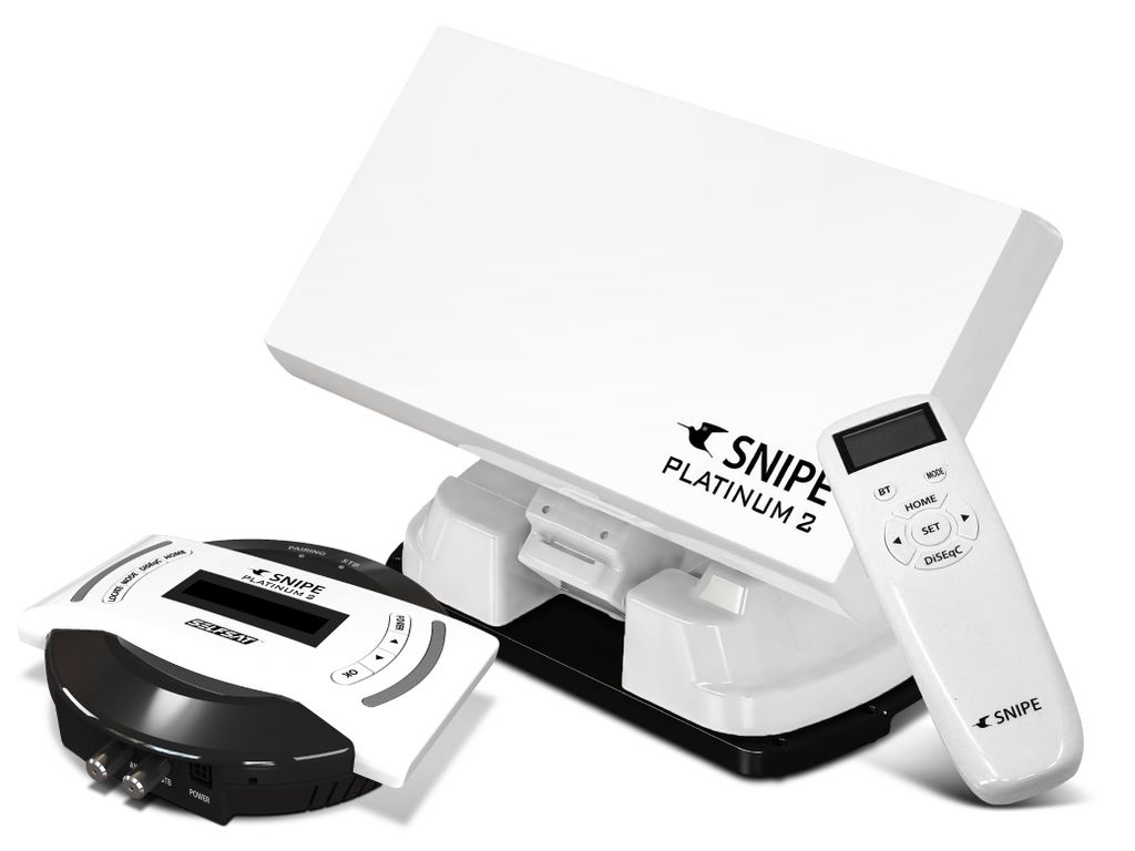 Selfsat SNIPE Platinum 2 - Twin - Mit BT Fernbedienung und Produktbild 