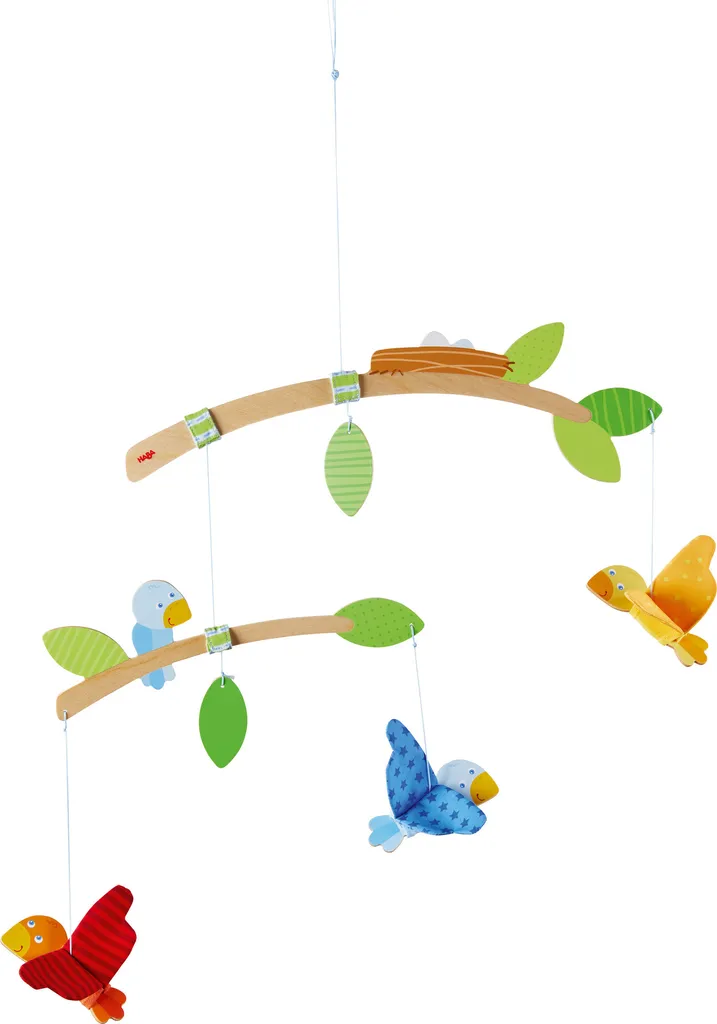 Mobile Bébé HABA Petits Oiseaux - Solution Apaisante pour Nuits Calmes
