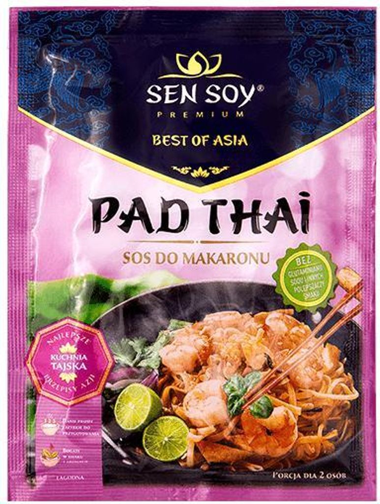 Sen Soy | Pad Thai Soße - 80g - Aromatisch - Klebrig - Asiatische Küche - Thailändische Gerichte